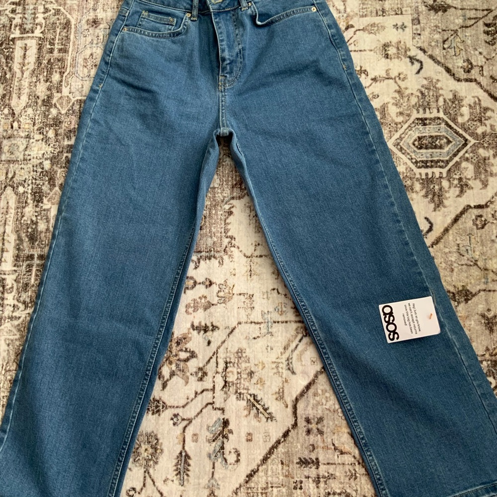 ASOS Blue Denim Jeans with Heart Shaped Back Pockets